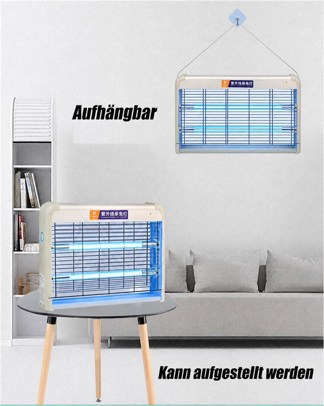 30 Watt UV+ Ozon Desinfektionslampe Lampe Germizid Licht Desinfektion Sterilisator Home